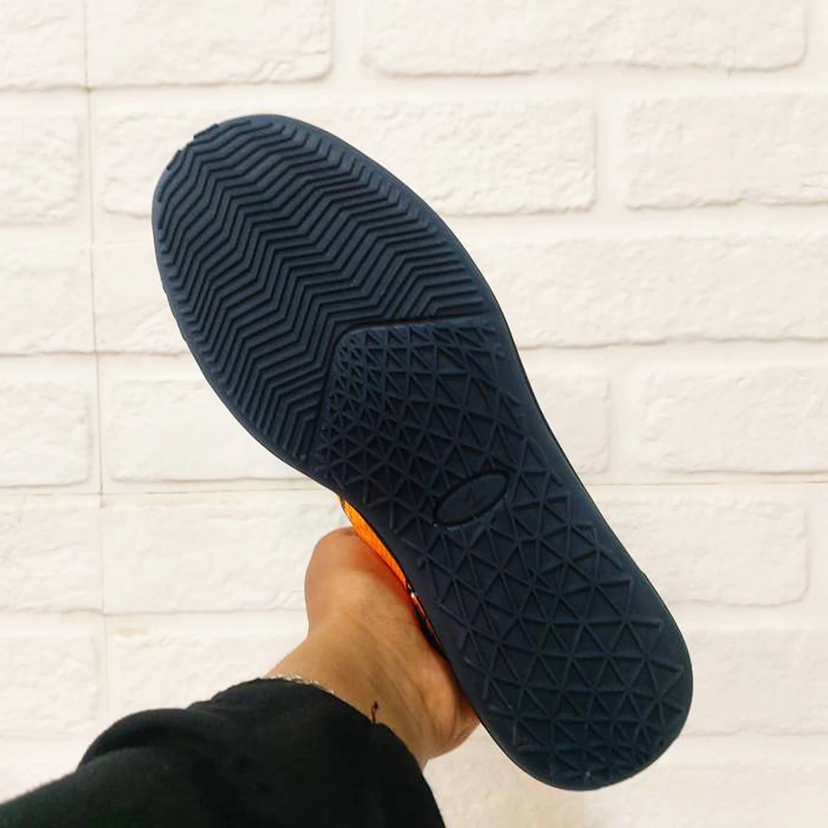 کفش فوتسال نایک مرکوریال طرح اصلی Nike Mercurial IC Orange Blue