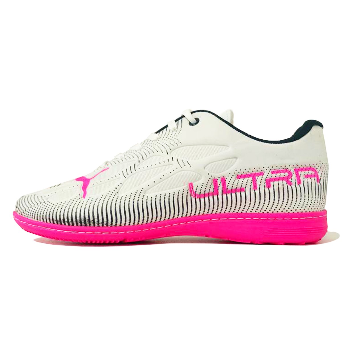 کفش فوتسال پوما طرح اصلی Puma Ultra IC White Pink