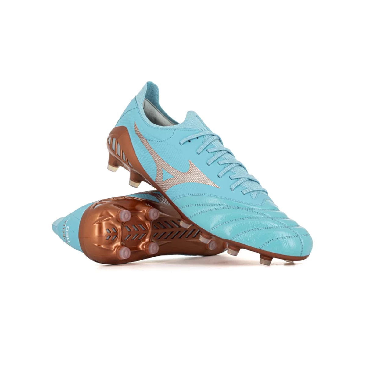 کفش فوتبال میزانو مورلیا طرح اصلی Mizuno Morelia Neo FG Blue