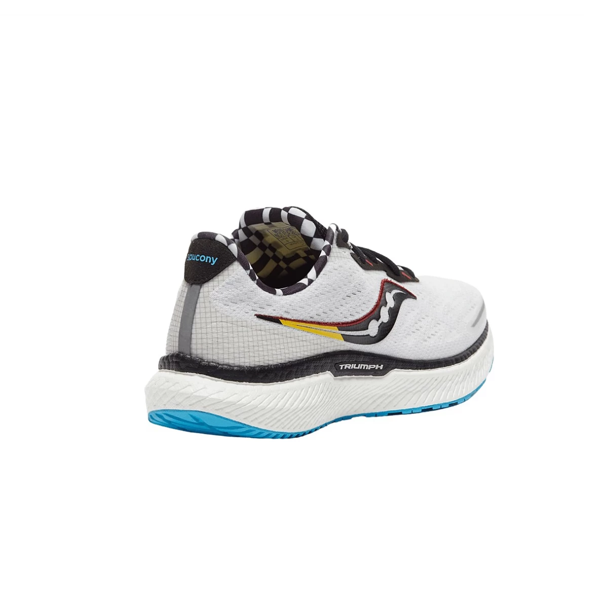 کتانی رانینگ مردانه ساکونی طرح اصلی Saucony Triumph 19 White Black