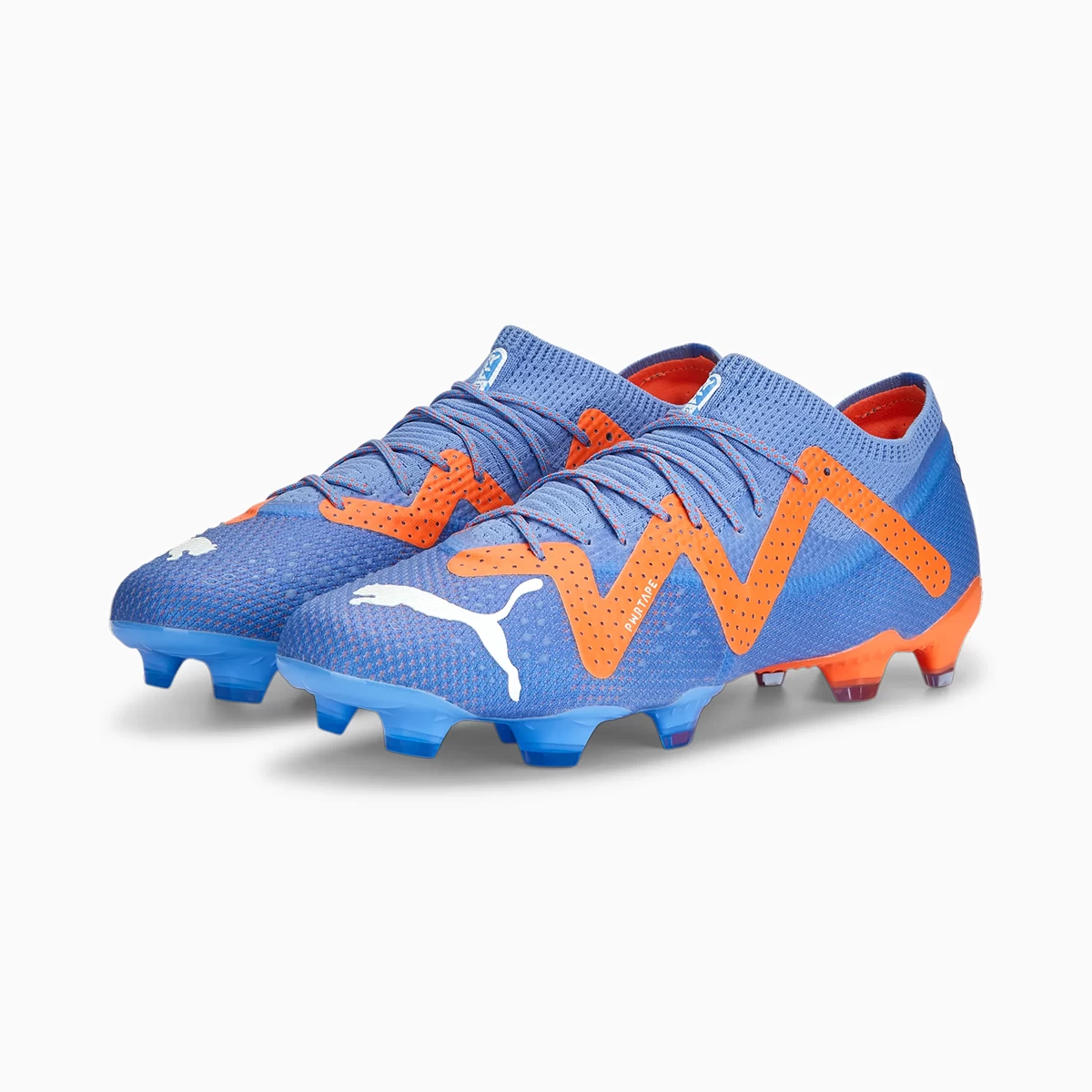 کفش فوتبال پوما فیوچر طرح اصلی Puma Future Ultimate Low FG AG Blue Orenge