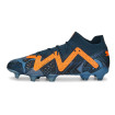 کفش فوتبال پوما فیوچر طرح اصلی Puma Future Ultimate Low FG AG Navy Blue Orenge