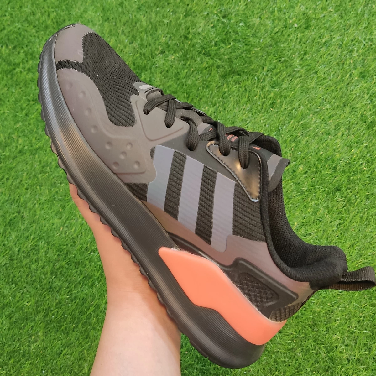 کتانی رانینگ زنانه آدیداس طرح اصلی Adidas Runinge Black Orange