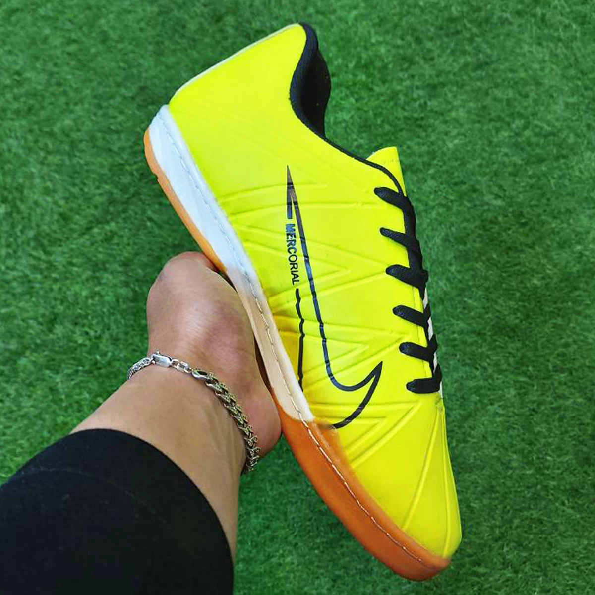 کفش فوتسال نایک مرکوریال طرح اصلی Nike Mercurial IC Yellow