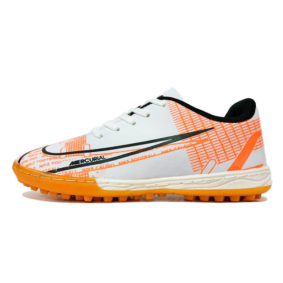 کفش چمن مصنوعی بچگانه نایک مرکوریال طرح اصلی Nike Mercurial White Pink