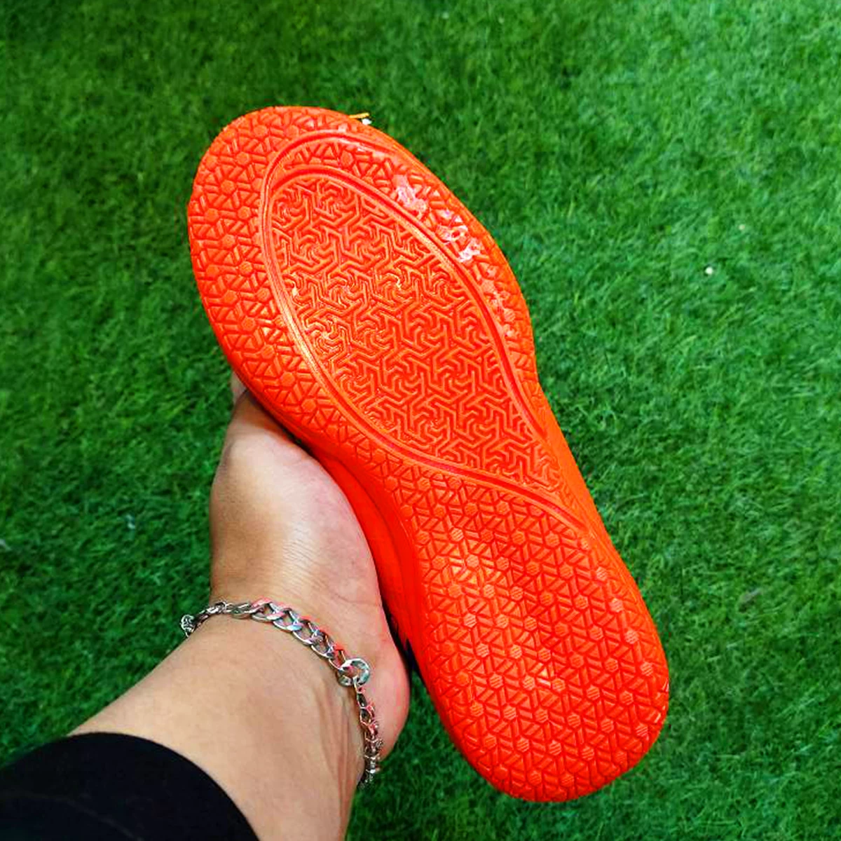 کفش فوتسال سایز کوچک نایک مرکوریال طرح اصلی Nike Mercurial IC Orange