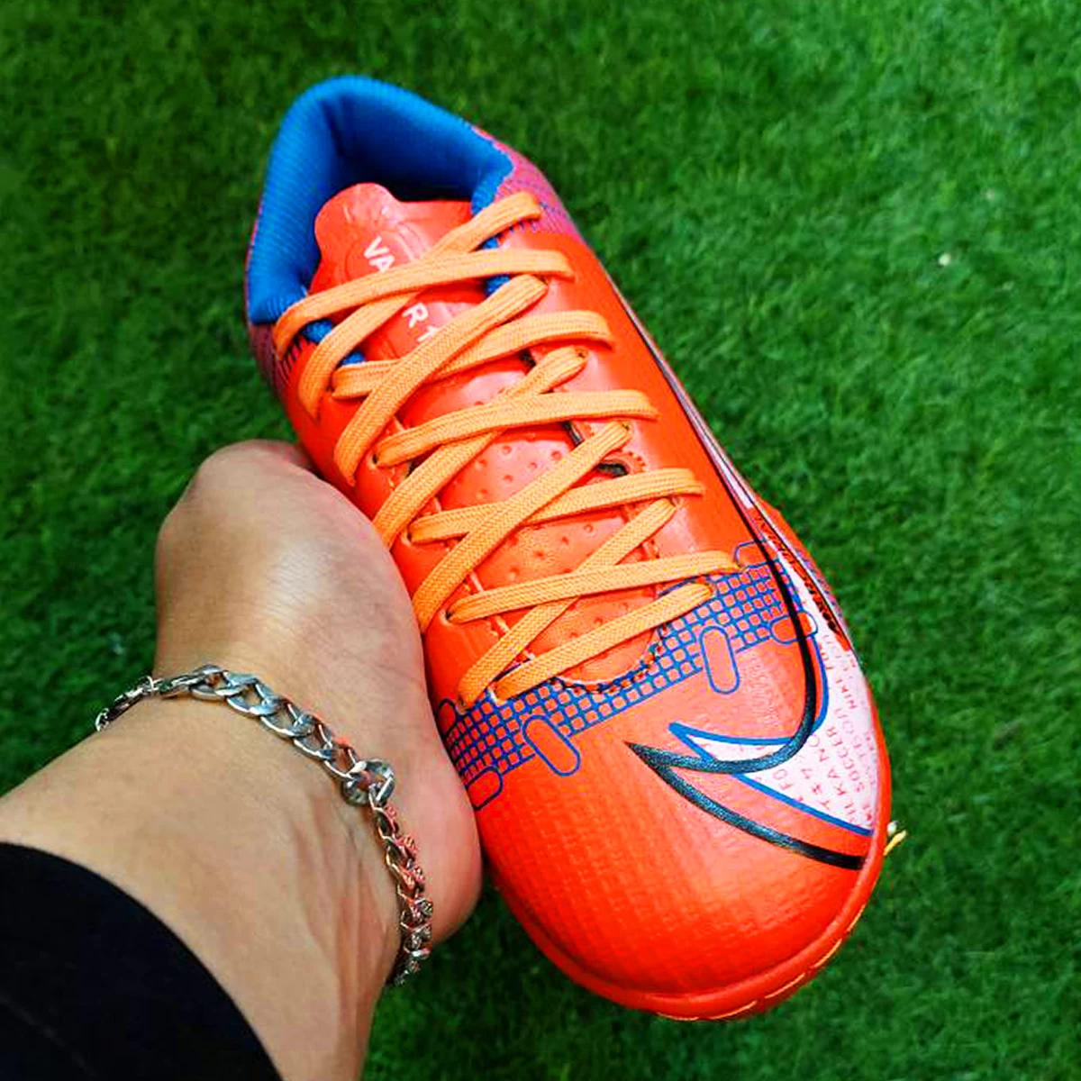 کفش فوتسال سایز کوچک نایک مرکوریال طرح اصلی Nike Mercurial IC Orange