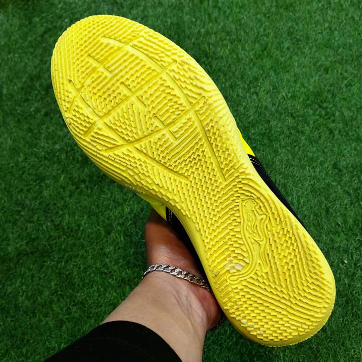 کفش فوتسال اتلتا طرح اصلی Athleta O-Rei T003 IC Yellow Black