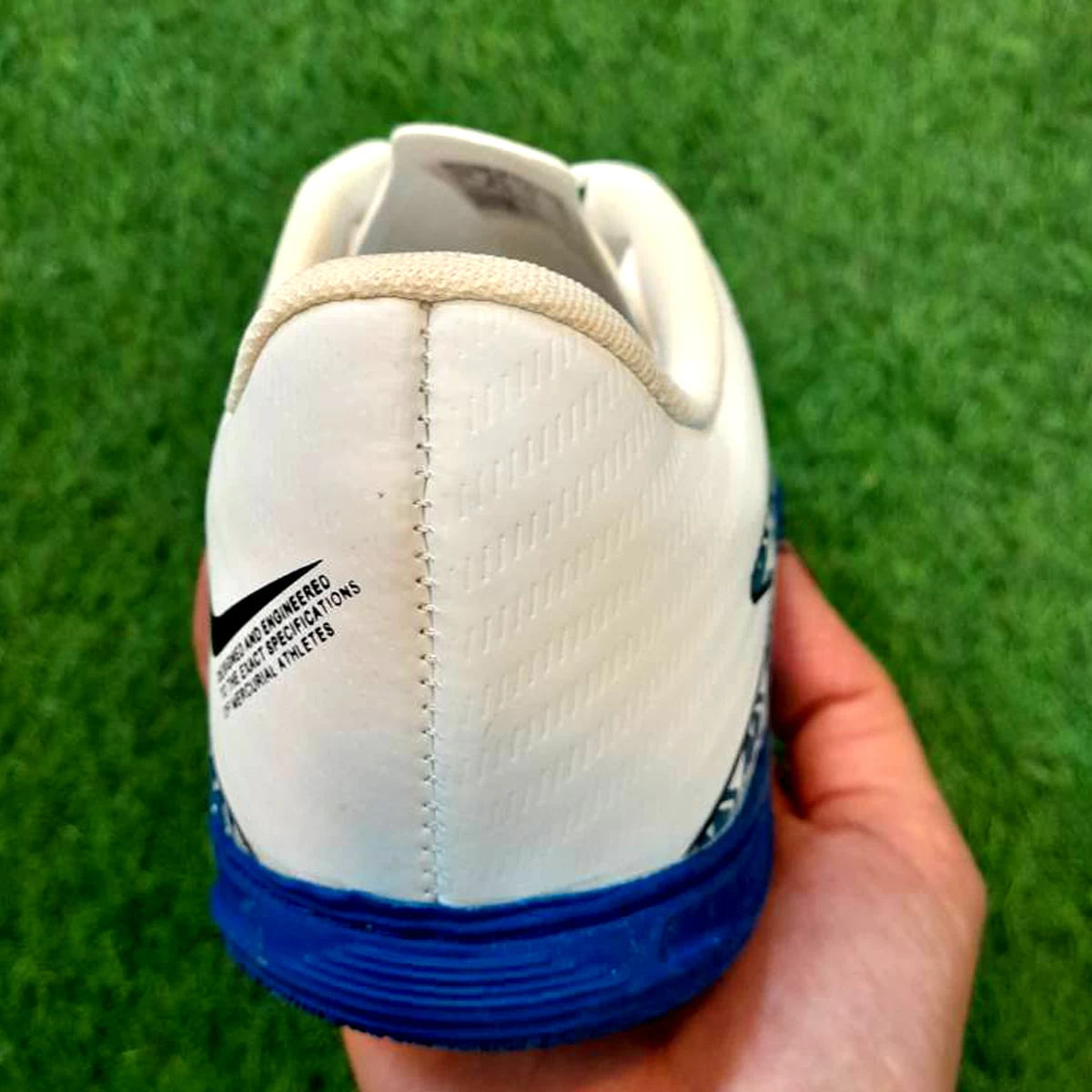 کفش فوتسال نایک مرکوریال طرح اصلی Nike Mercurial Air Zoom White Blue Black