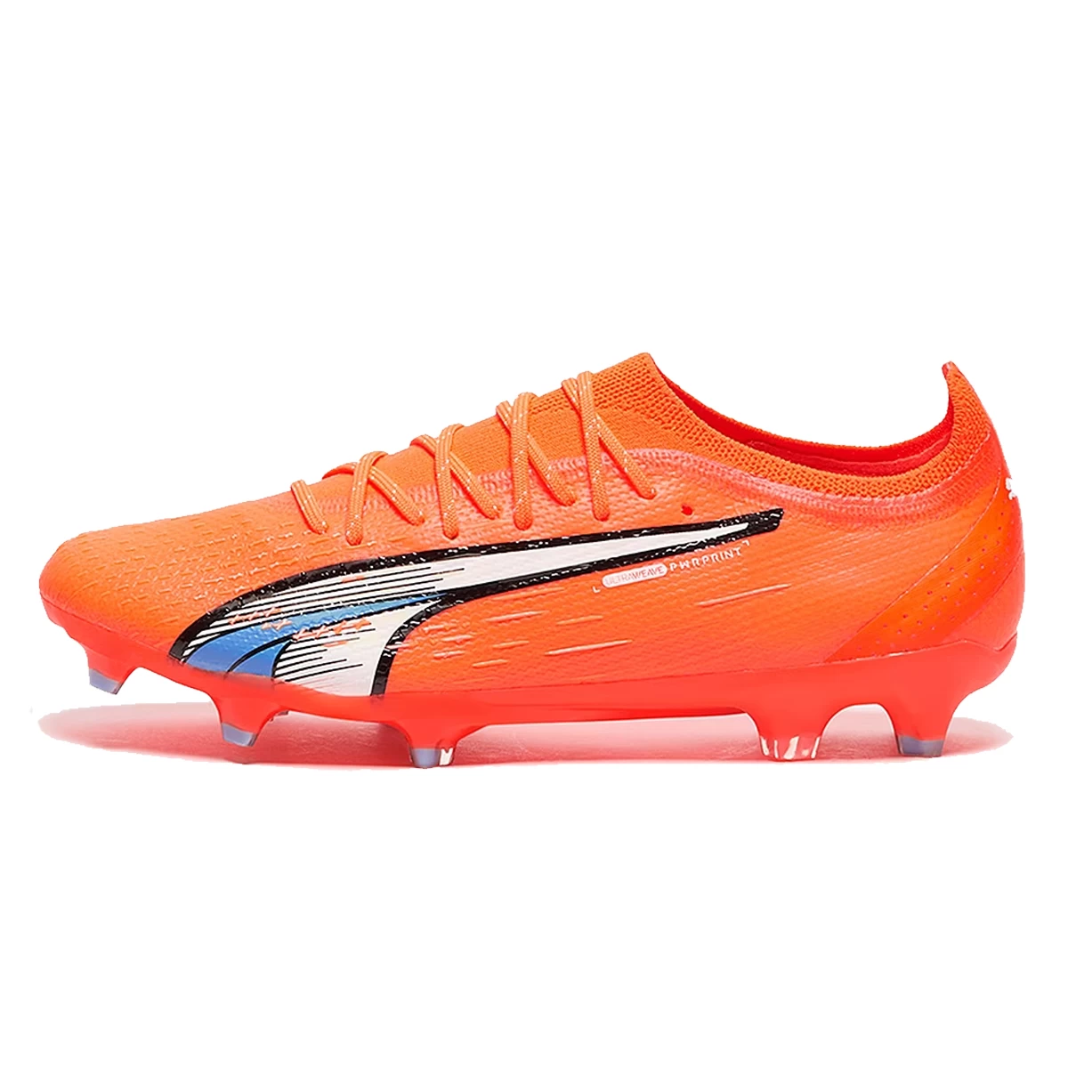 کفش فوتبال مردانه پوما الترا طرح اصلی Puma Ultra Orange White Blue