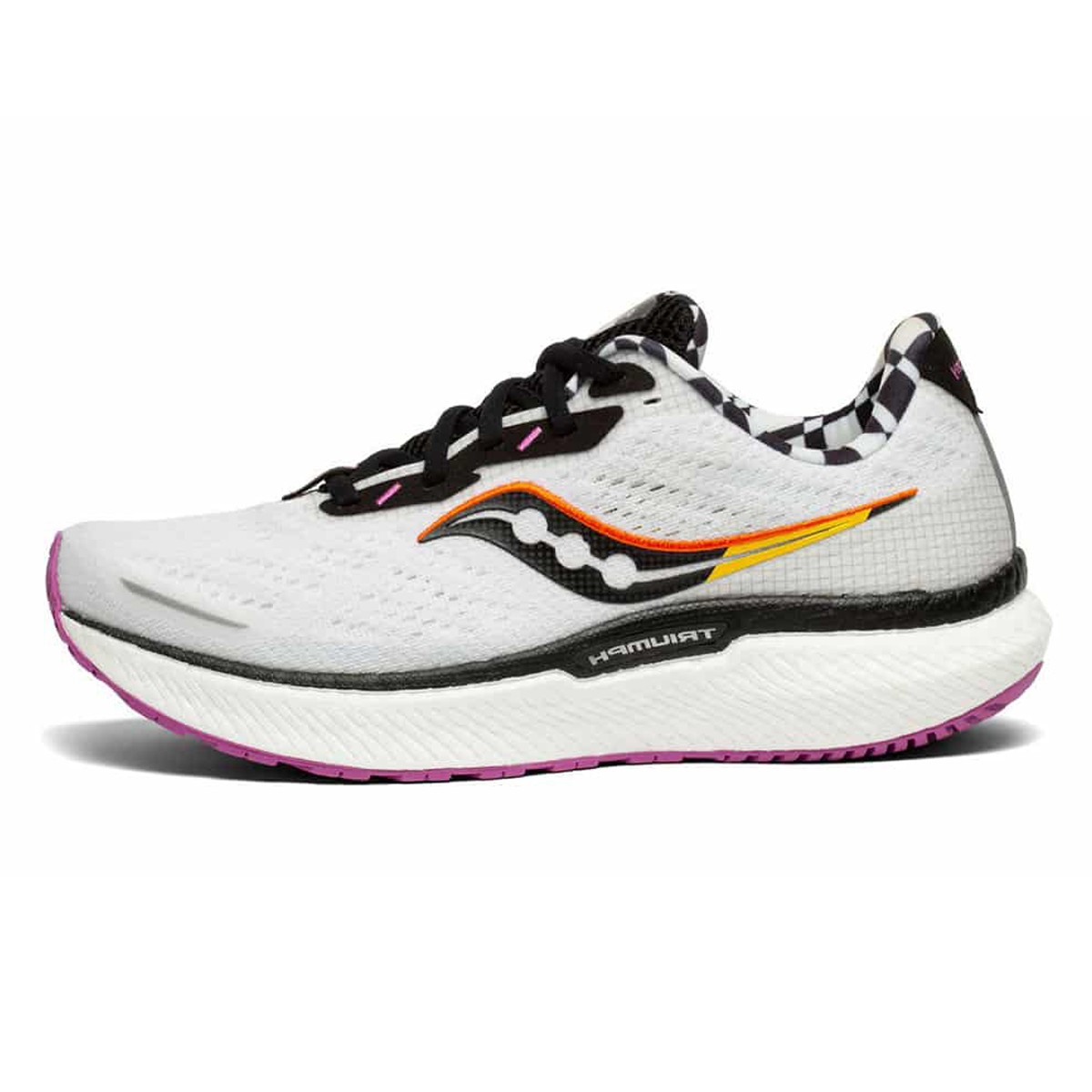 کتانی رانینگ مردانه ساکونی طرح اصلی Saucony Triumph 19 White Purple