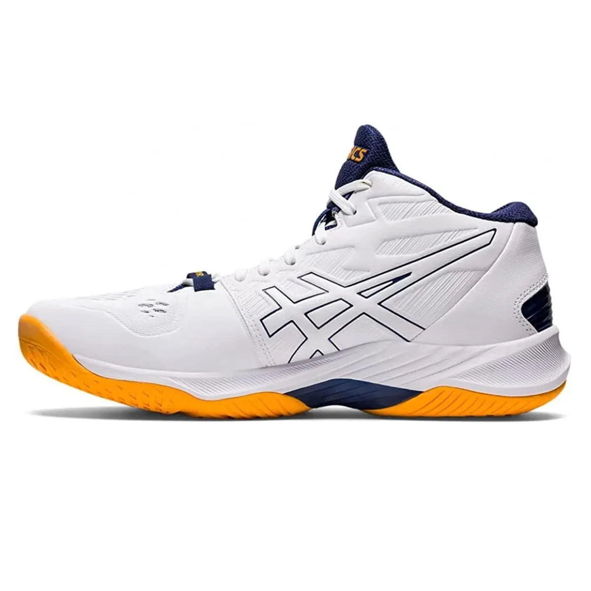کفش والیبال زنانه اسیکس طرح اصلی Asics Sky Elite FF 2 White Navy Blue