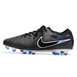 کفش فوتبال مردانه نایک تمپو طرح اصلی Nike Tiempo Legend 10 Elite FG Black Blue