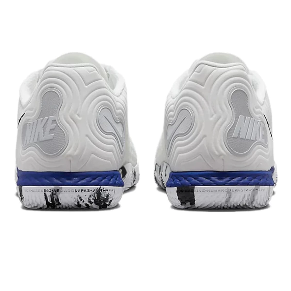 کفش فوتسال نایک ری اکت گتو  طرح اصلی Nike React Gato IC Vapore White Blue