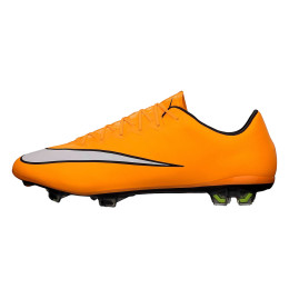 کفش فوتبال نایک مرکوریال طرح اصلی Nike Mercurial Vapor FG MG Orange Silver