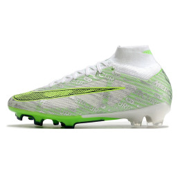 کفش فوتبال نایک مرکوریال طرح اصلی Nike Air Zoom Mercurial Superfly 9 Elite FG  Ice Green Black Silver