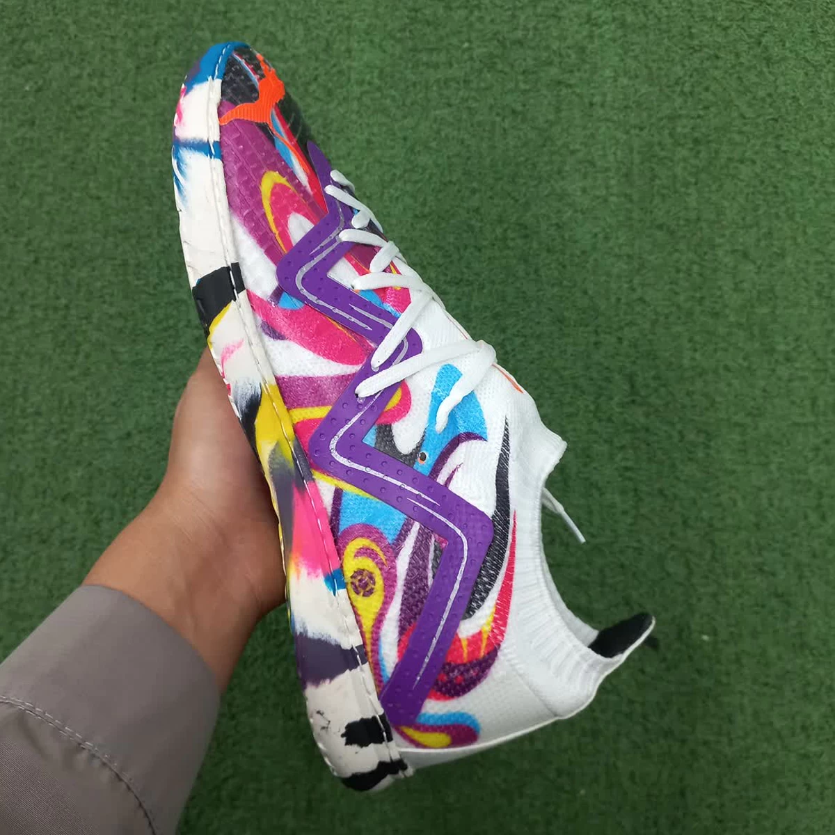 کفش فوتسال پوما فیوچر  Puma Future IC White Purple