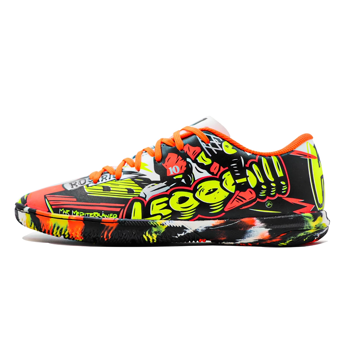 کفش فوتسال سایز کوچک آدیداس طرح اصلی Adidas Messi IC Orang Yellow Black