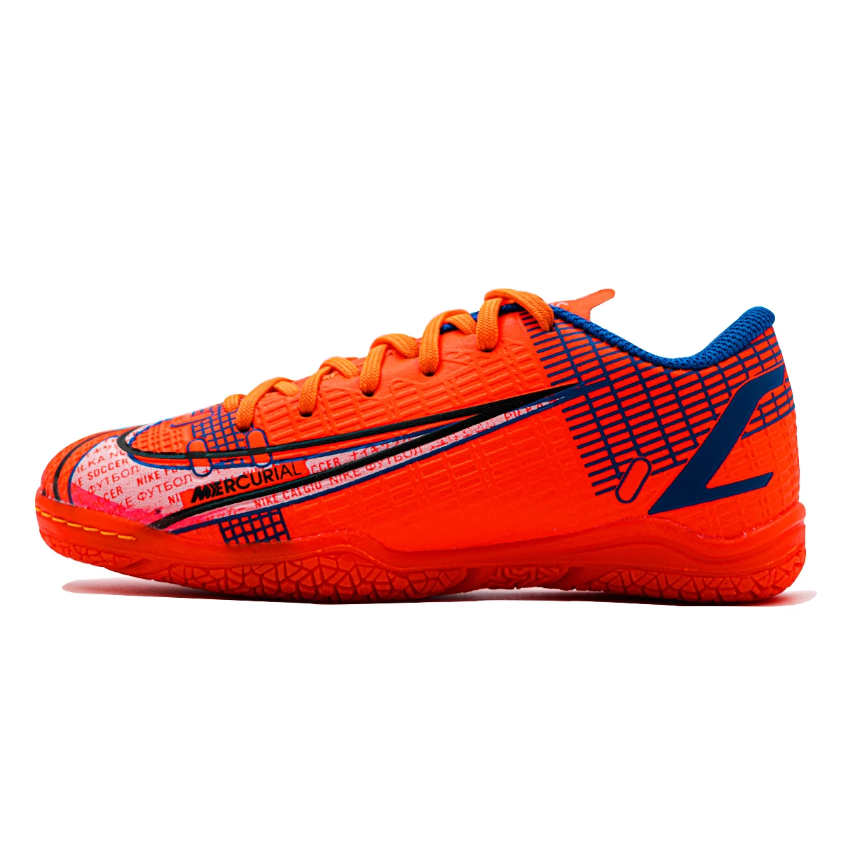 کفش فوتسال سایز کوچک نایک مرکوریال طرح اصلی Nike Mercurial IC Orange