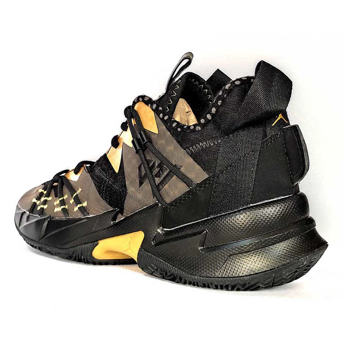 کفش بستکبال نایک جردن طرح اصلی Nike Jordan Why Not Zero3 Black Golden