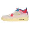 کفش بسکتبال نایک جردن طرح اصلی Nike Jordan 4 Retro Union Guava ICE White Pink