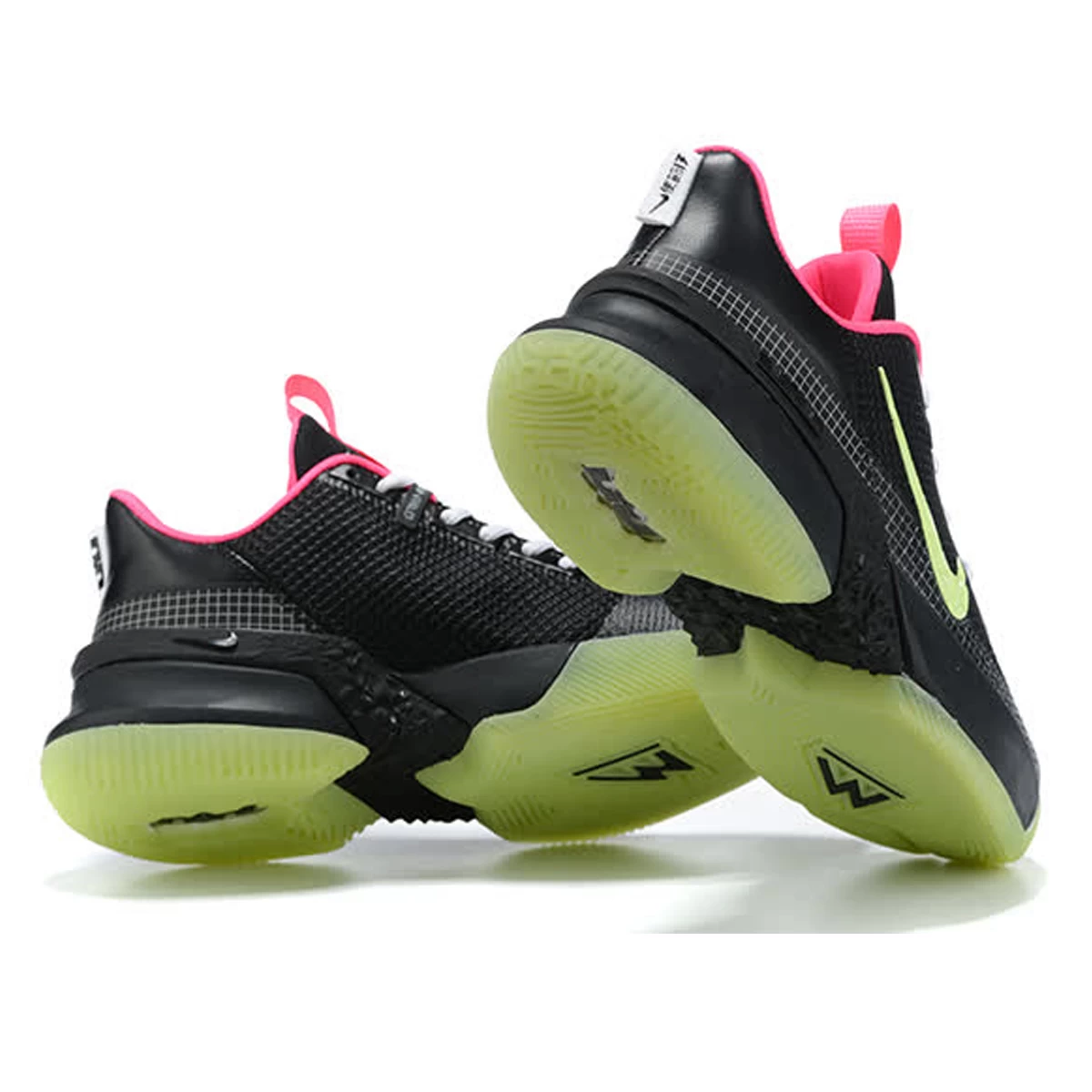 کفش بسکتبال نایک لبرون طرح اصلی Nike Lebron Ambassador13 Black green