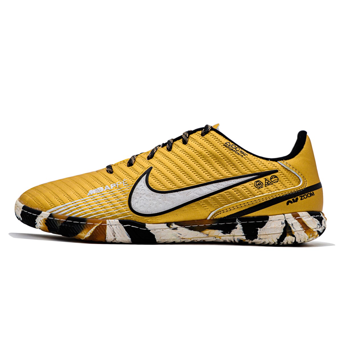 کفش فوتسال مردانه نایک ایر زوم مرکوریال طرح اصلی  Nike Air Zoom Mercurial Golden White