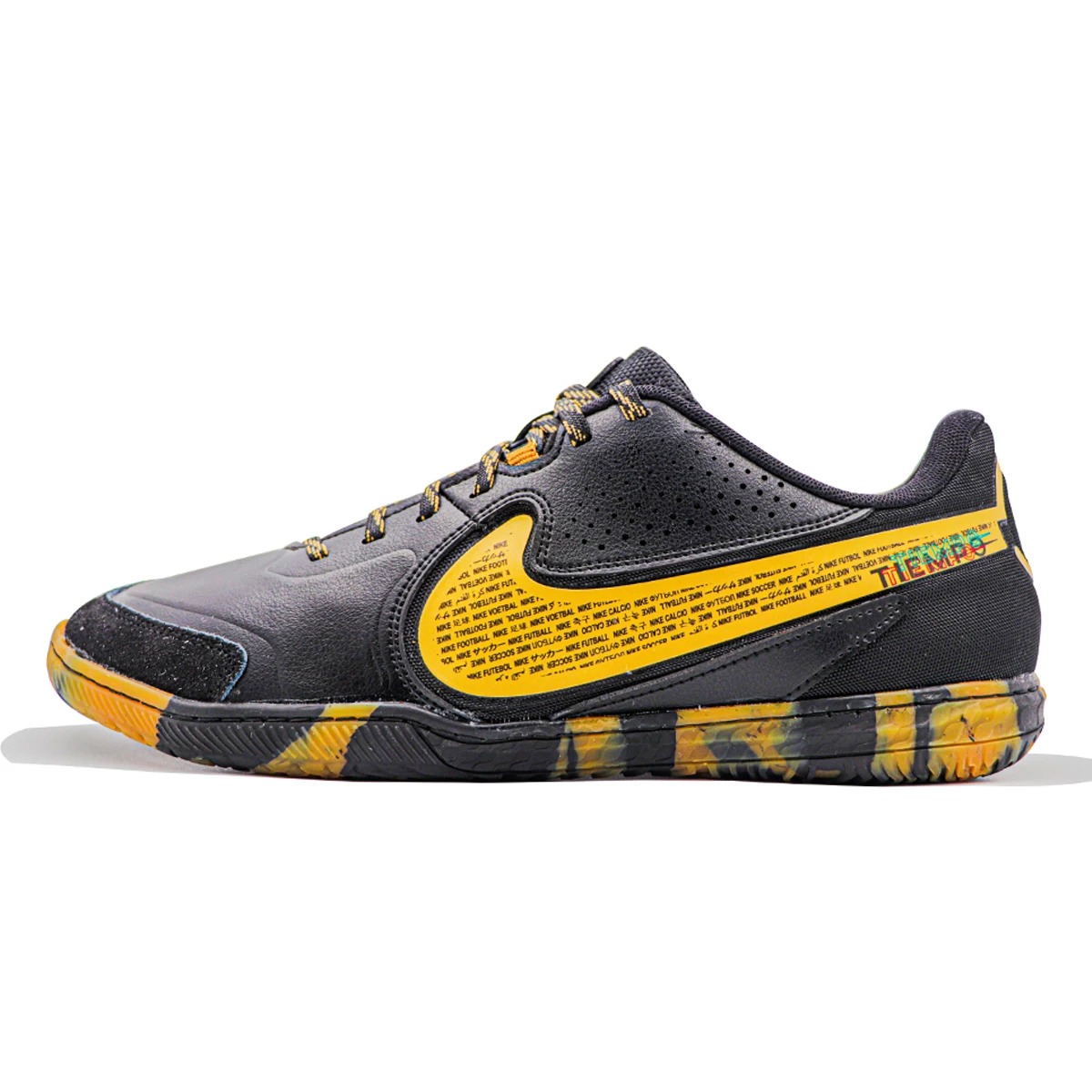 کفش فوتسال مردانه نایک تمپو طرح اصلی  Nike Tiempo legend 9 Golden Black