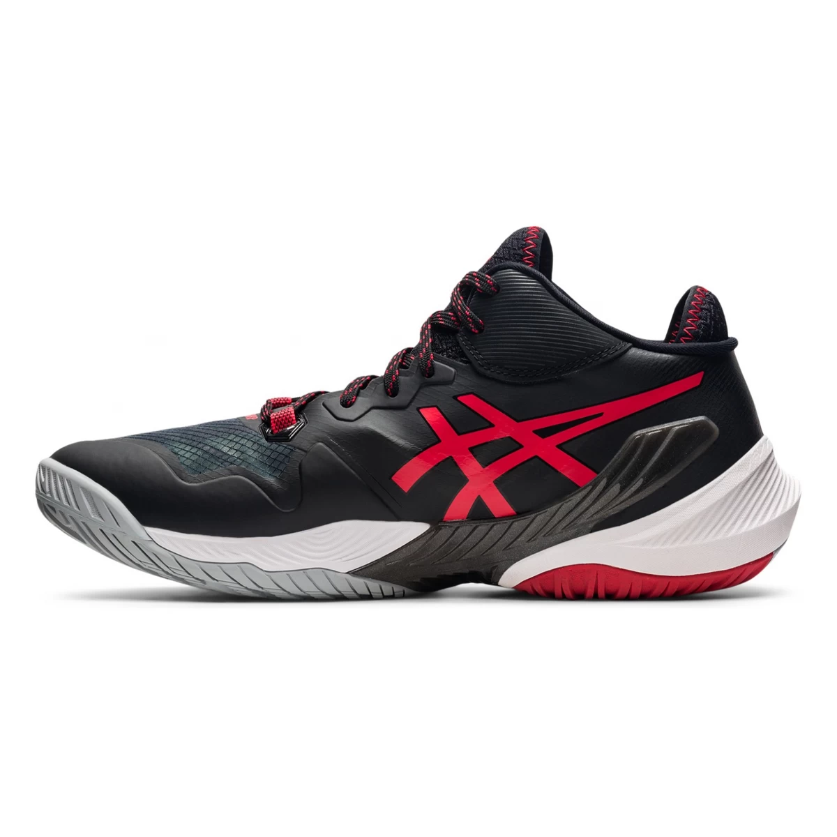 کتانی والیبال اسیکس مردانه طرح اصلی Asics Metarise Black Red