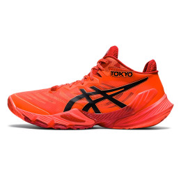 کتانی والیبال اسیکس مردانه طرح Asics Metarise Tokyo Orange Black
