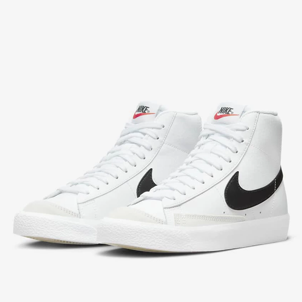 کتانی نایک  طرح اصلی  Nike Blazer Mid 77 Wintage White Black