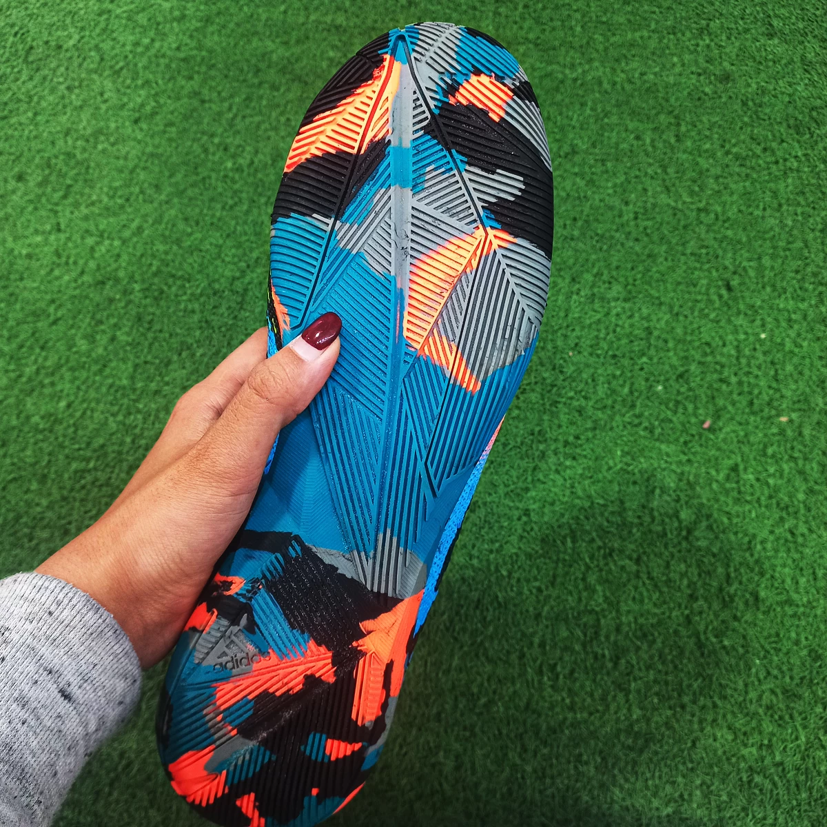کفش فوتسال ادیداس ایکس مسی Adidas X Messi Black Blue
