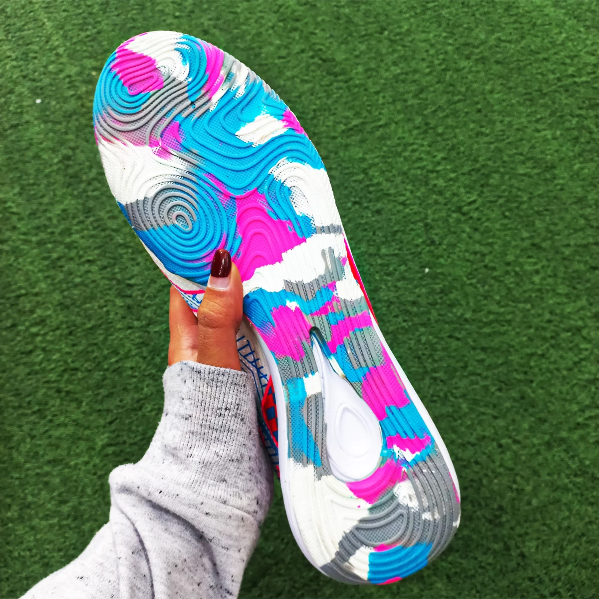 کفش فوتسال نایک ایر زوم مرکوریال Nike Air Zoom Mercurial White Pink