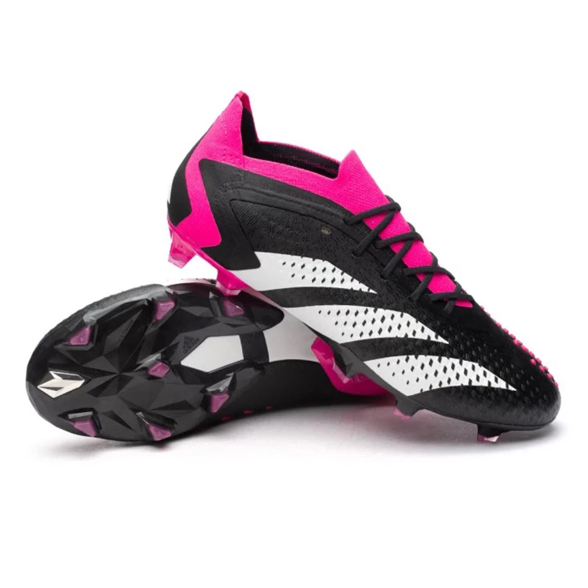 کفش فوتبال آدیداس پردیتور طرح اصلی Adidas Predator Accuracy FG Black Pink
