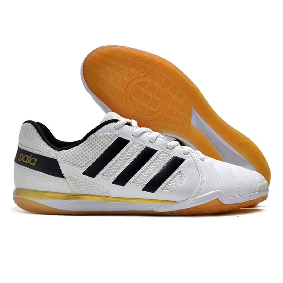 کفش فوتسال آدیداس تاپ سالا طرح اصلی Adidas Top Sala IC Indor White Black