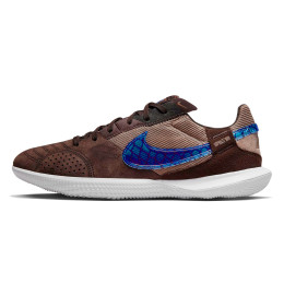 کفش فوتسال نایک استریت گتو طرح اصلی Nike Street gato Brown Blue