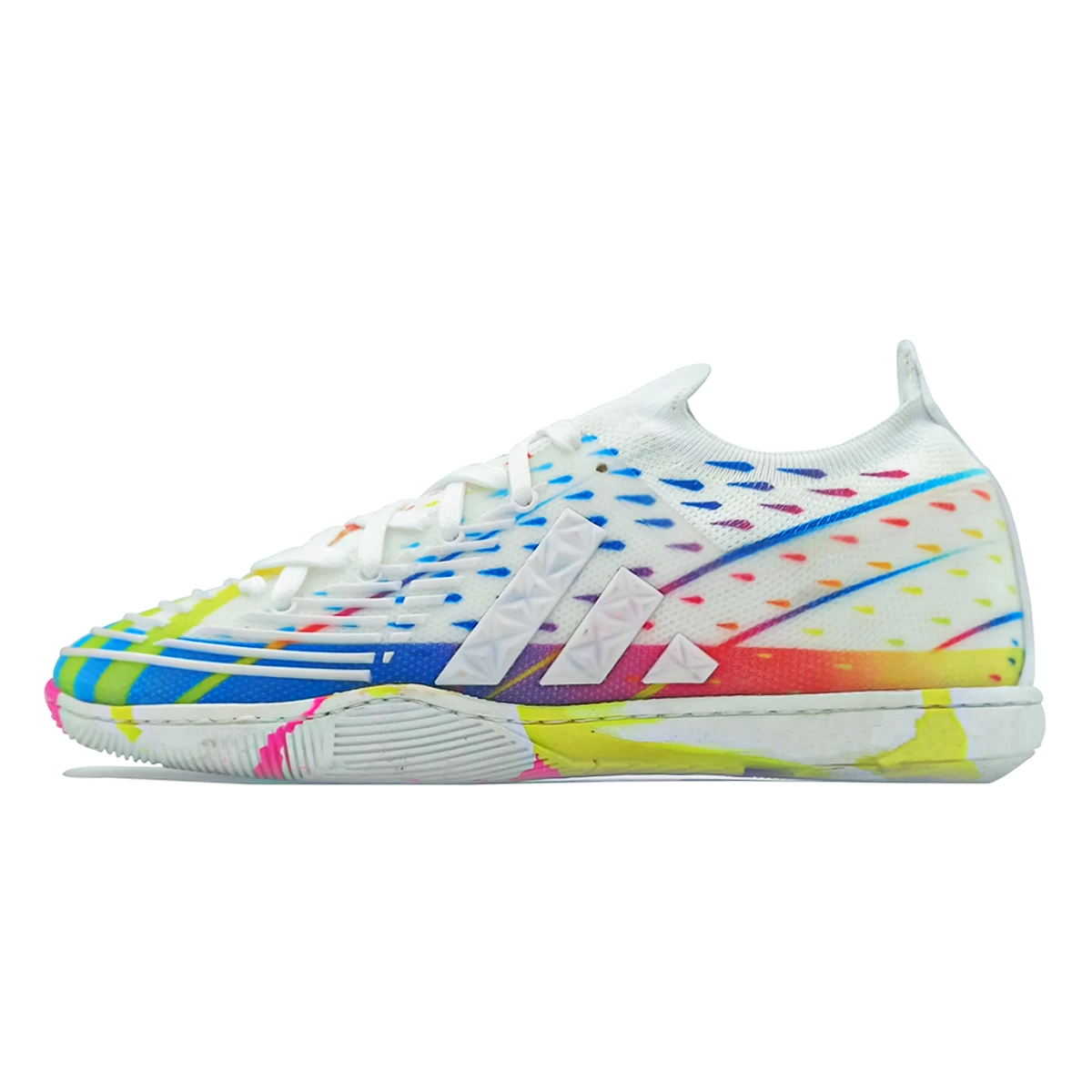کفش فوتسال سایز کوچک آدیداس پردیتور  Adidas Predator White Blue