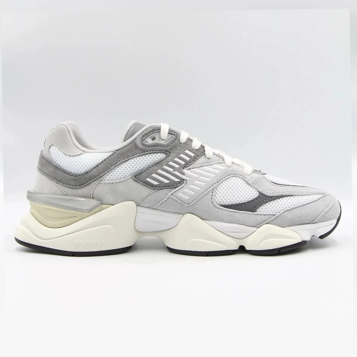 کتانی نیوبالانس طرح اصلی  New Balance 9060 Grey Cream