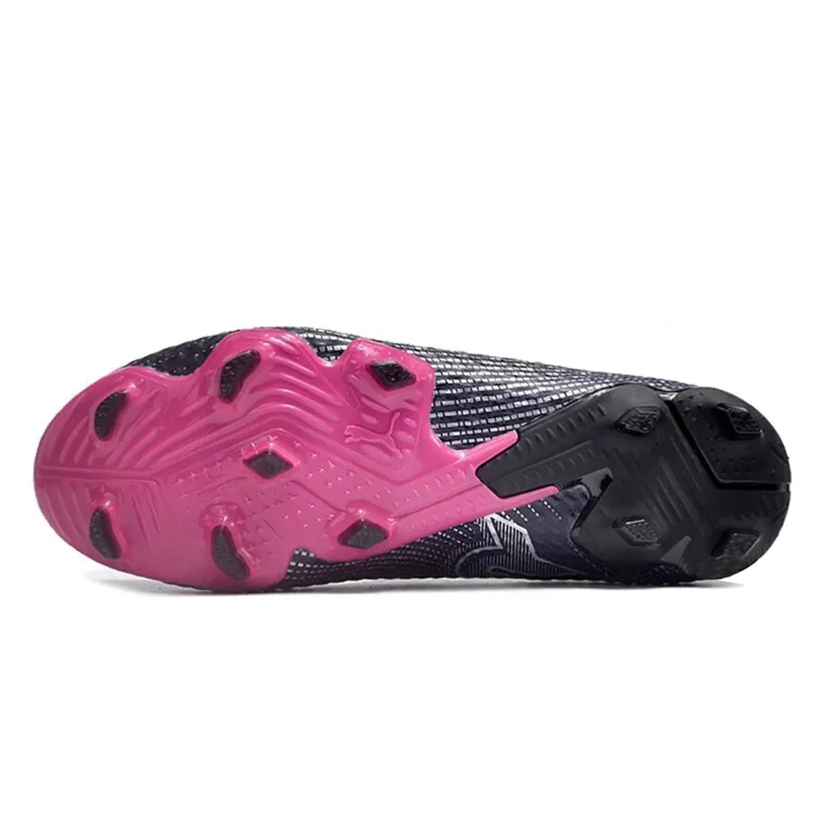 کفش فوتبال پوما فیوچر طرح اصلی Puma Future Ultimate 2024 FG Blue Navy Silver Pink