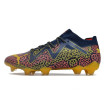 کفش فوتبال پوما فیوچر طرح اصلی Puma Future Ultimate  FG Blue Yellow Red