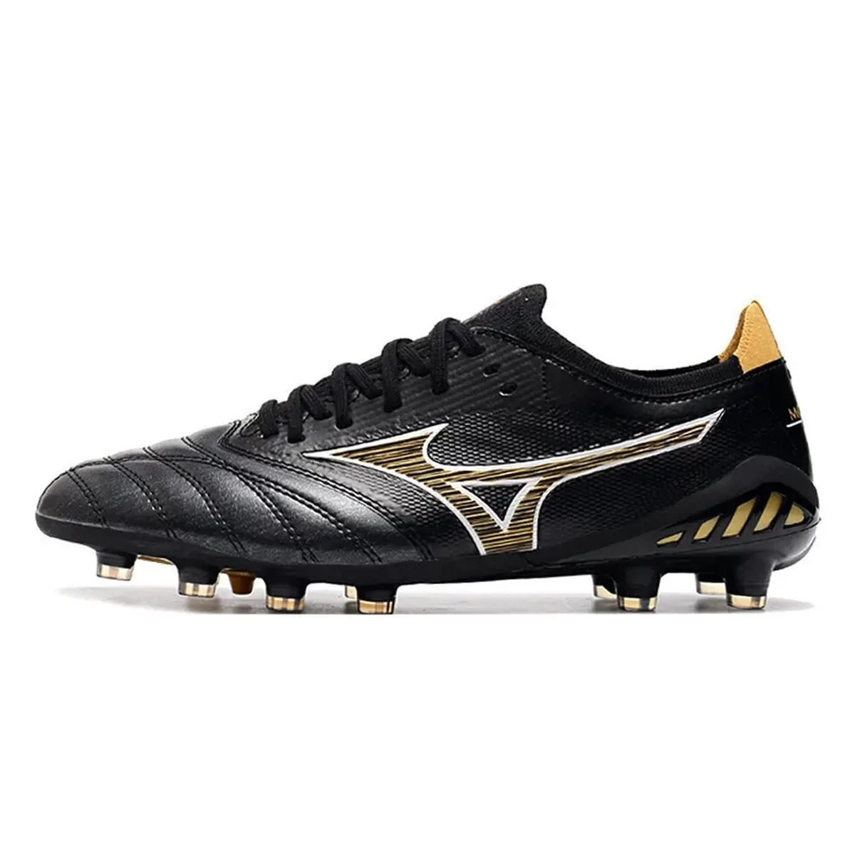 کفش فوتبال میزانو مورلیا طرح اصلی Mizuno Morelia Neo 3 Japan FG  Black Yellow