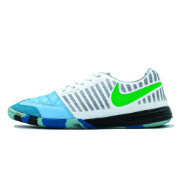 کفش فوتسال نایک لونار گتو  Nike Lunar Gato IN Blue White