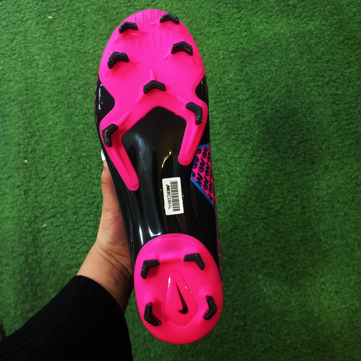 کفش فوتبال نایک ایر زوم مرکوریال  Nike Air Zoom Mercurial Black Pink