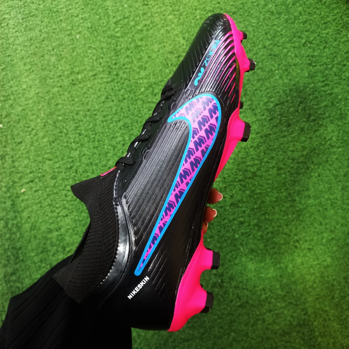 کفش فوتبال نایک ایر زوم مرکوریال  Nike Air Zoom Mercurial Black Pink