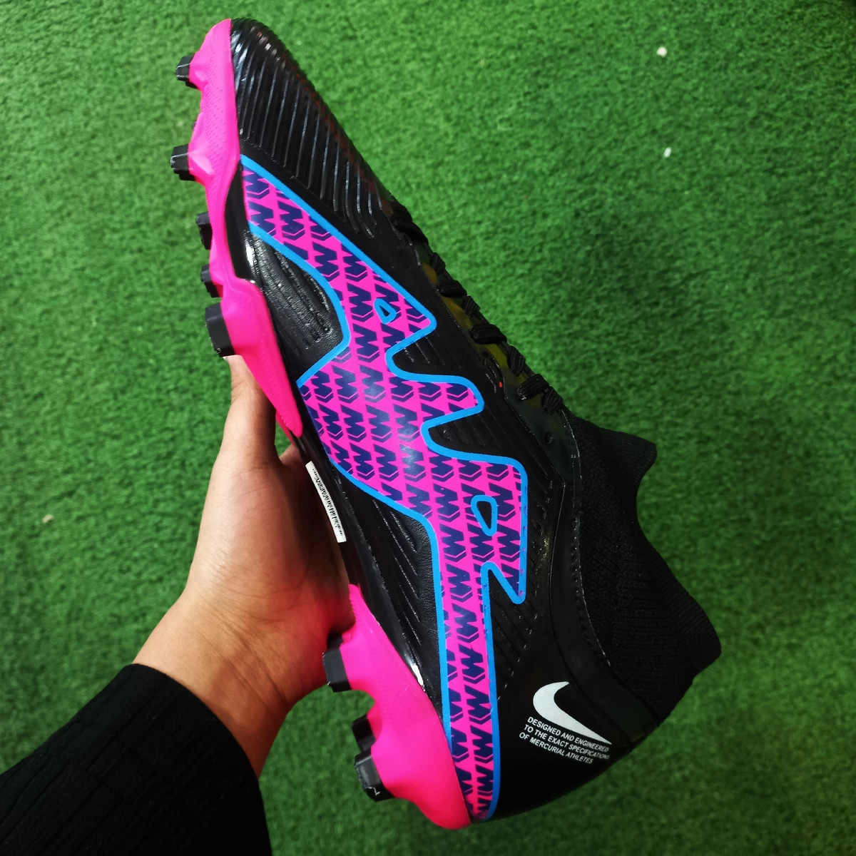 کفش فوتبال نایک ایر زوم مرکوریال  Nike Air Zoom Mercurial Black Pink