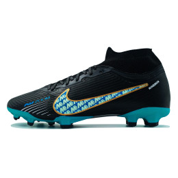 کفش فوتبال نایک ایر زوم مرکوریال  Nike Air Zoom Mercurial Black Blue