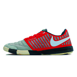 کفش فوتسال نایک لونار گتو Nike Lunar Gato IN Red Silver