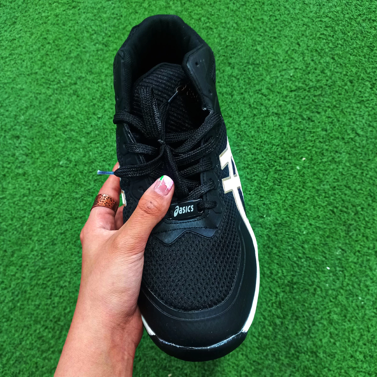 کتانی والیبال اسیکس  Asics Sky Elite FF Black White