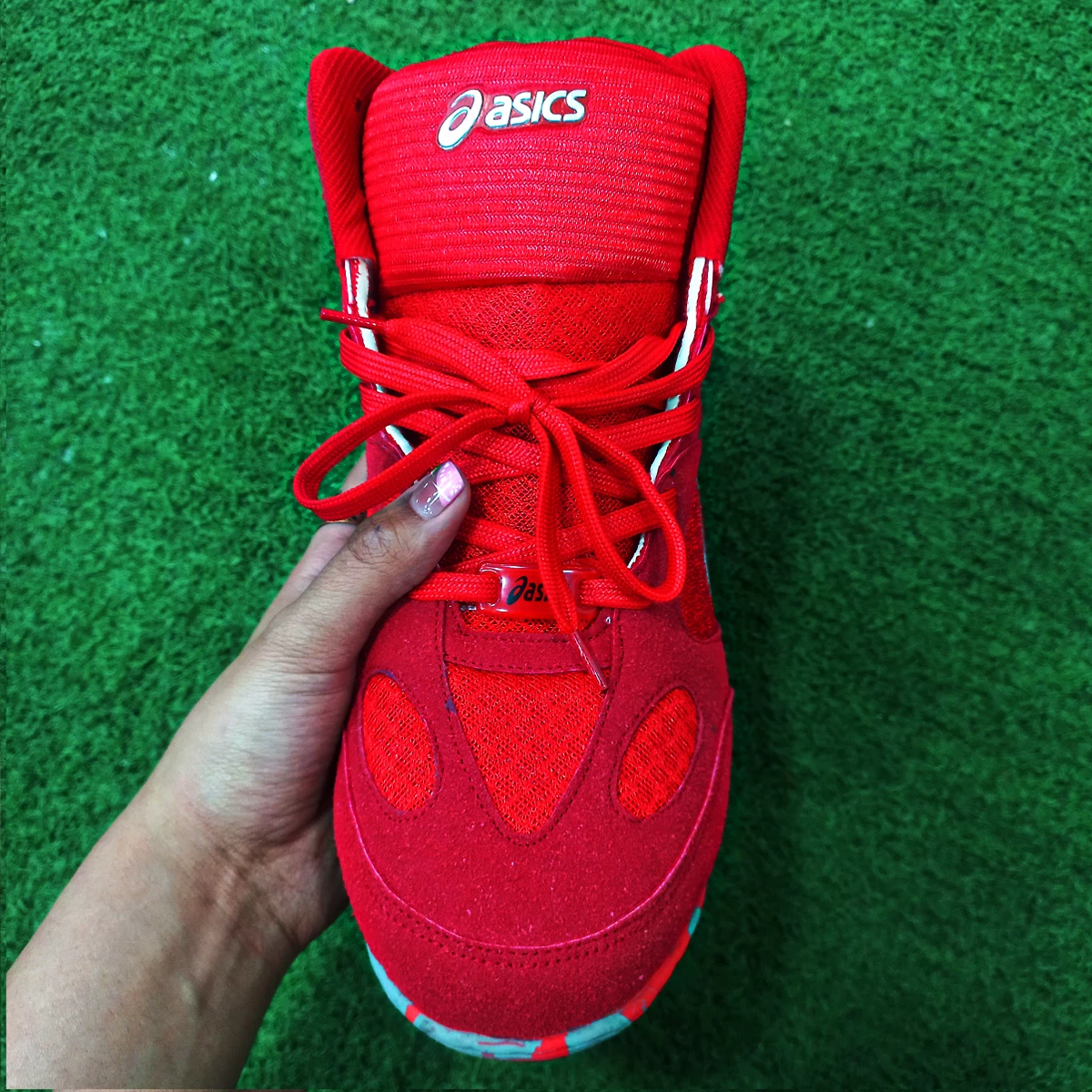 کفش کشتی اسیکس Asics Matfelex4 Red