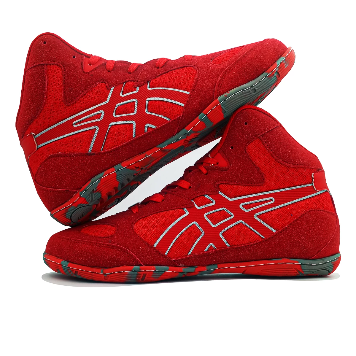 کفش کشتی اسیکس Asics Matfelex4 Red
